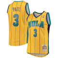 New Orleans Hornets Chris Paul Mitchell & Ness Yellow Hardwood Classics Swingman Jersey for Men product image 1, provided