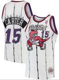 Mitchell & Ness Vince Carter Toronto Raptors White 1997-98 Hardwood Classics Swingman Jersey for Men product image 1,