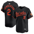 B.Orioles #2 Gunnar Henderson Player Black Home Limited product image 1
