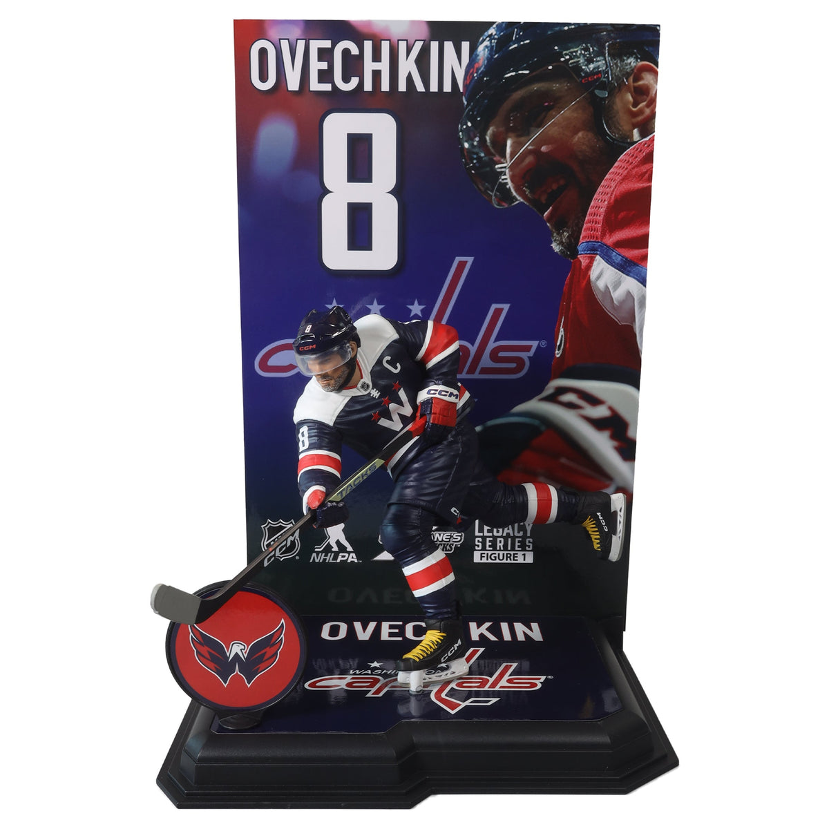 Alexander Ovechkin Washington Capitals NHL McFarlane Toys Alternate Uniform Legacy Series 7" Action Figure product image 1,