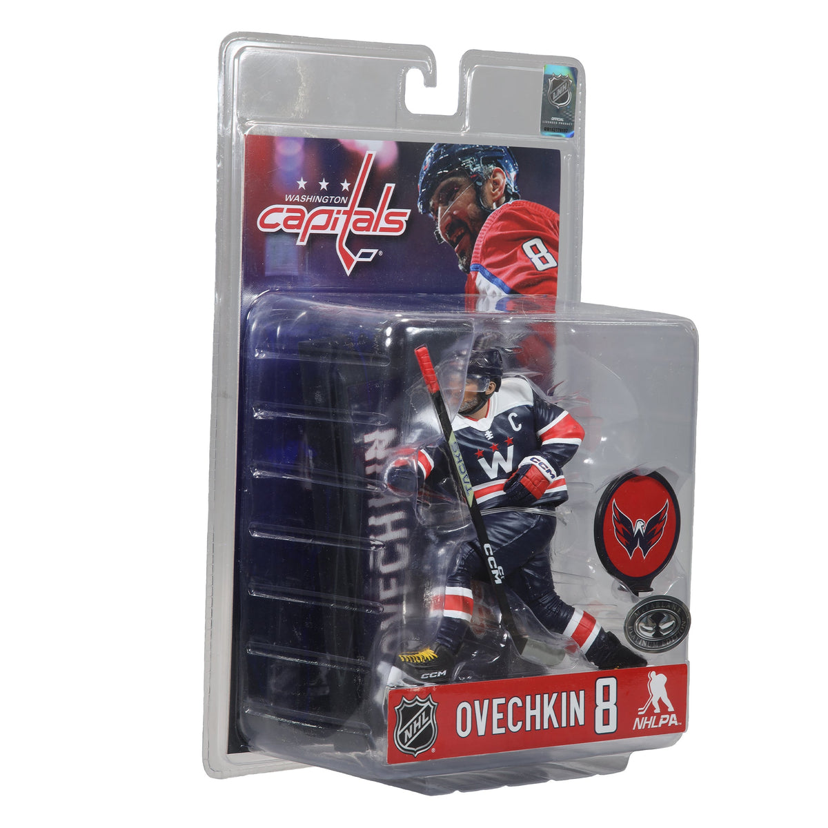 Alexander Ovechkin Washington Capitals NHL McFarlane Toys Alternate Uniform Legacy Series 7" Action Figure product image 9,