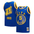 Golden State Warriors Baron Davis Royal 2004-05 Hardwood Classics Swingman Jersey product image 1, provided for visual