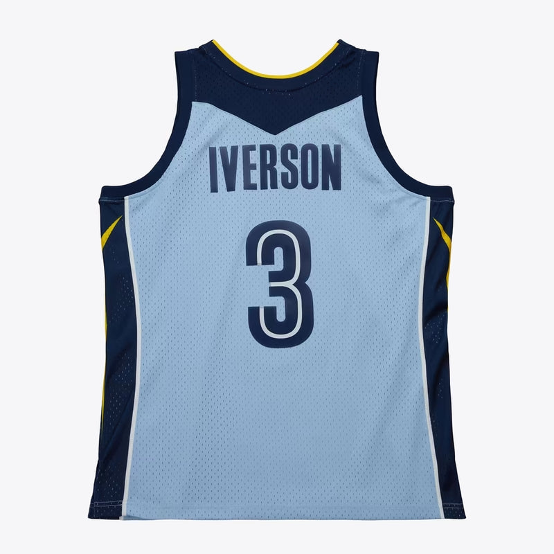 Memphis Grizzlies Swingman Jersey Alternate Allen Iverson 2009 | Stitched Jersey RTJS 11818 product image 2, provided for