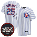 C.Cubs #25 Gage Workman Player White 2025 World Tour Tokyo product image 1