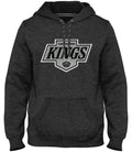Los Angeles Kings NHL Bulletin Men Charcoal Express Twill Logo Hoodie product image 1, provided for visual reference and