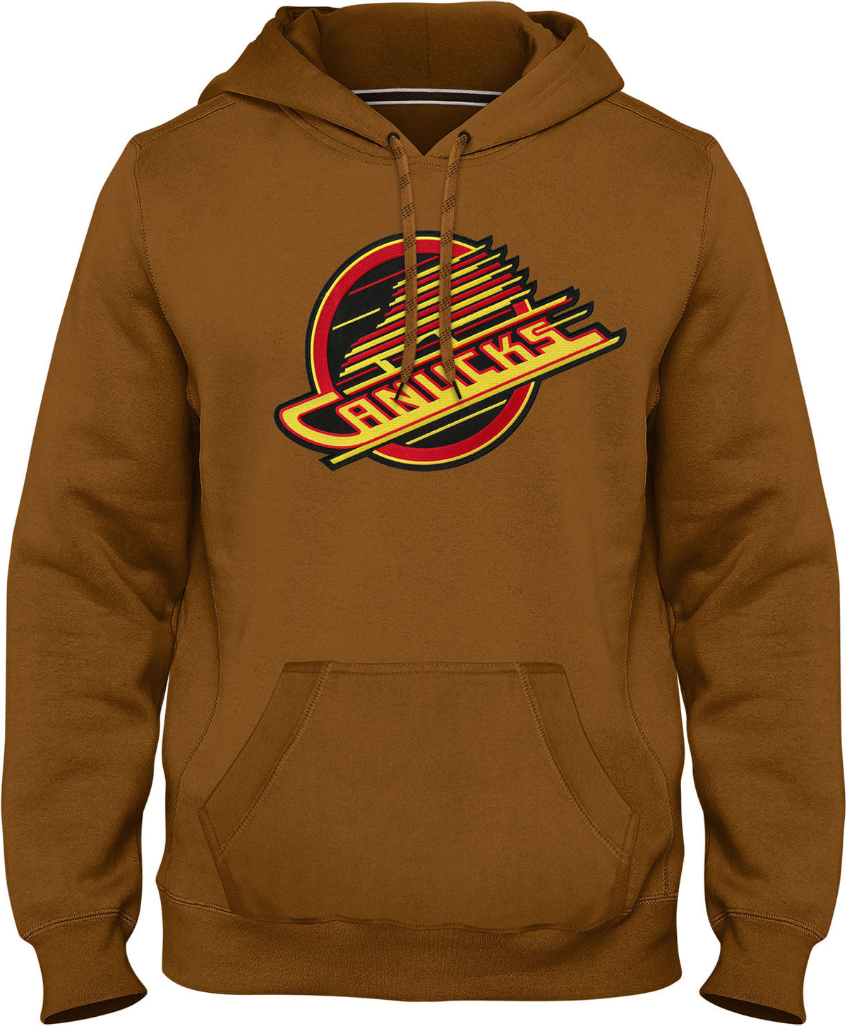 Vancouver Canucks NHL Bulletin Men Dune Express Twill Skate Logo Hoodie product image 1, provided for visual reference and