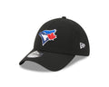 Toronto Blue Jays MLB New Era Men Black 39Thirty Team Classic Stretch Fit Hat product image 1, provided for visual reference