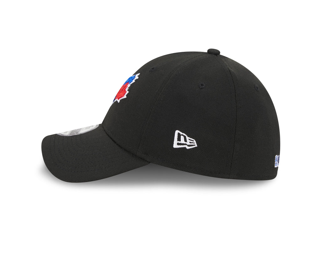 Toronto Blue Jays MLB New Era Men Black 39Thirty Team Classic Stretch Fit Hat product image 5, provided for visual reference