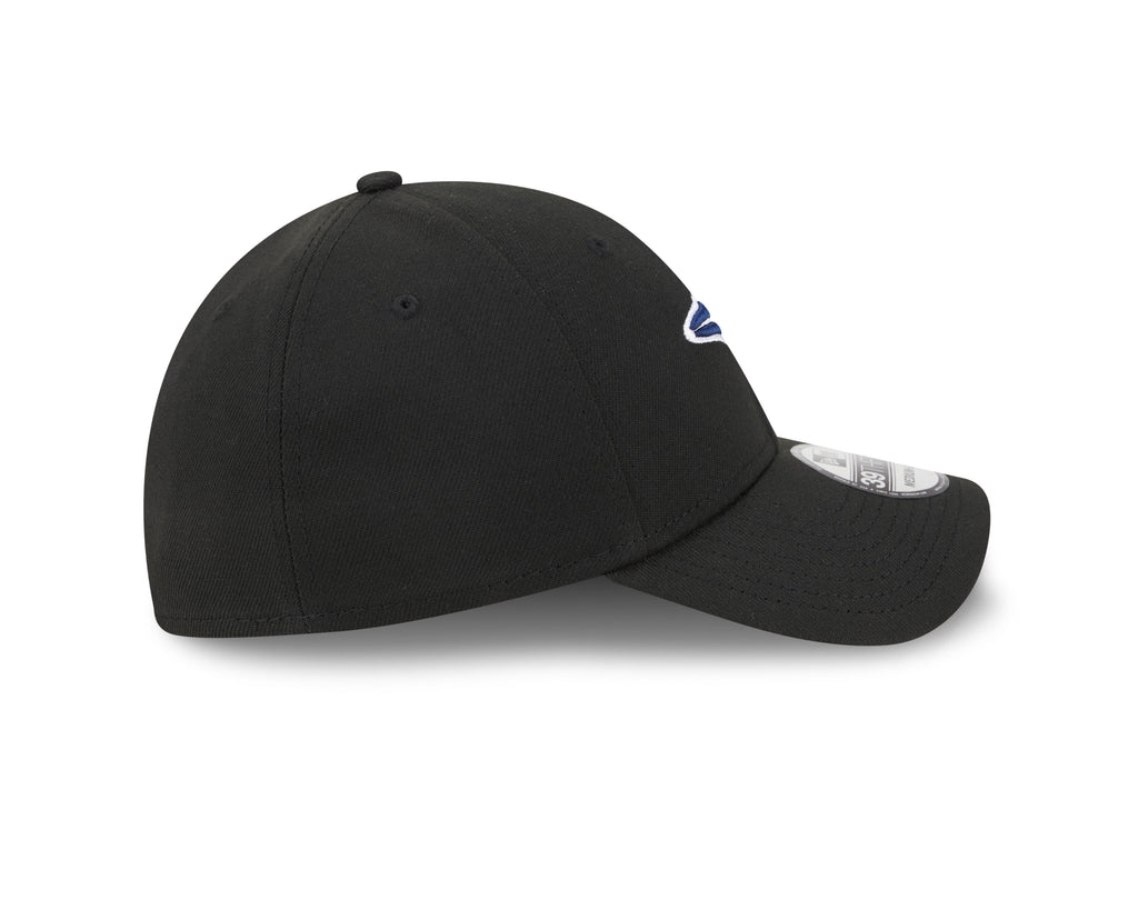Toronto Blue Jays MLB New Era Men Black 39Thirty Team Classic Stretch Fit Hat product image 7, provided for visual reference