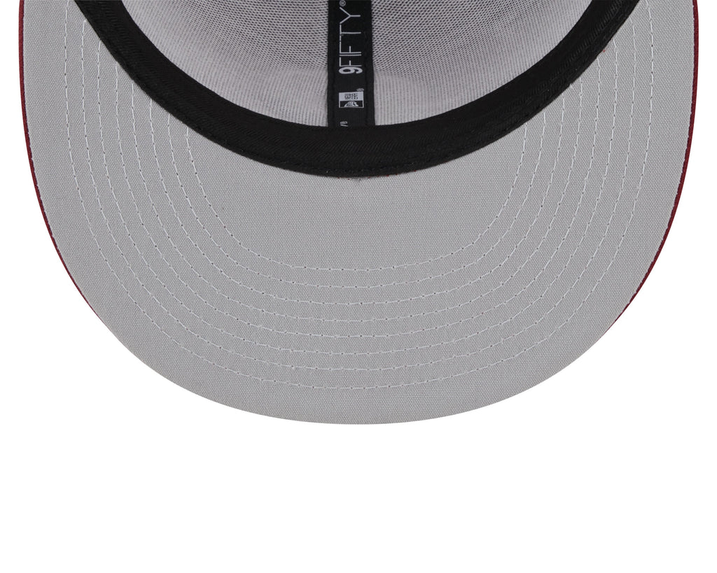 Philadelphia Phillies MLB New Era Men Burgundy 9Fifty Cooperstown Trucker Snapback product image 7, provided for visual