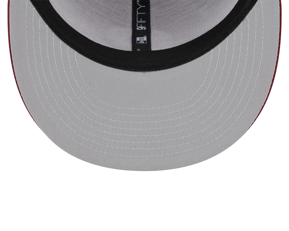 Philadelphia Phillies MLB New Era Men Burgundy 9Fifty Cooperstown Trucker Snapback product image 7, provided for visual