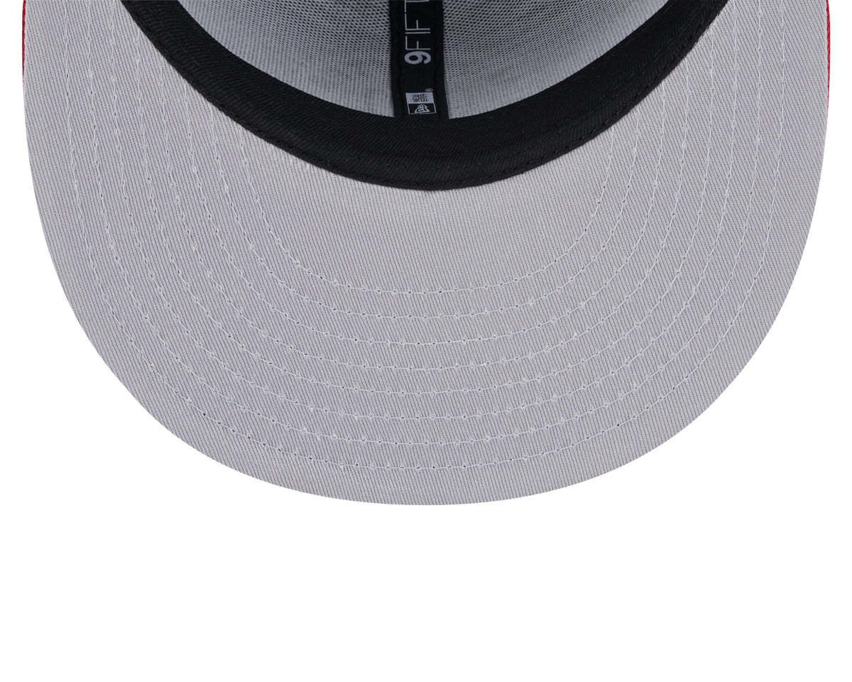 Montreal Alouettes CFL New Era Men Navy/Red 9Fifty Two Tone Snapback product image 7, provided for visual reference and