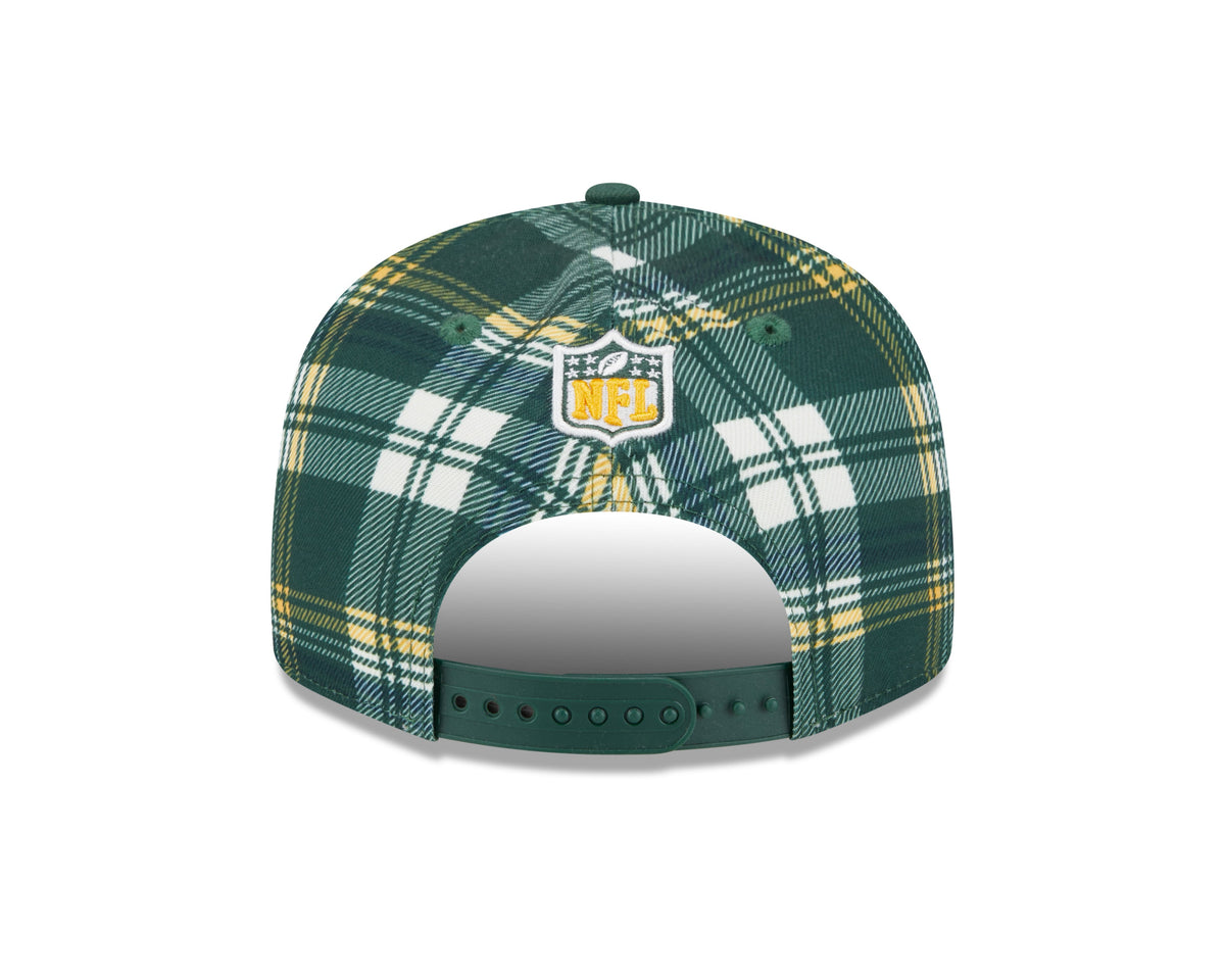Green Bay Packers NFL New Era Men Green 9Fifty Sideline Snapback product image 2, provided for visual reference and product