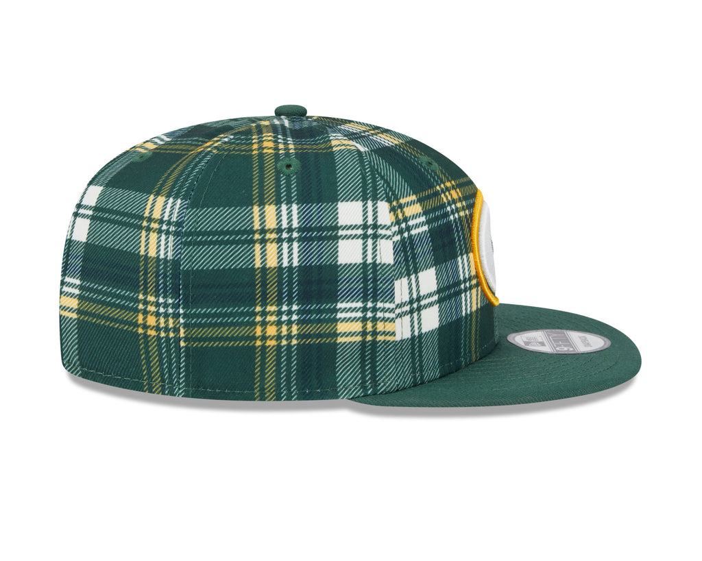 Green Bay Packers NFL New Era Men Green 9Fifty Sideline Snapback product image 5, provided for visual reference and product