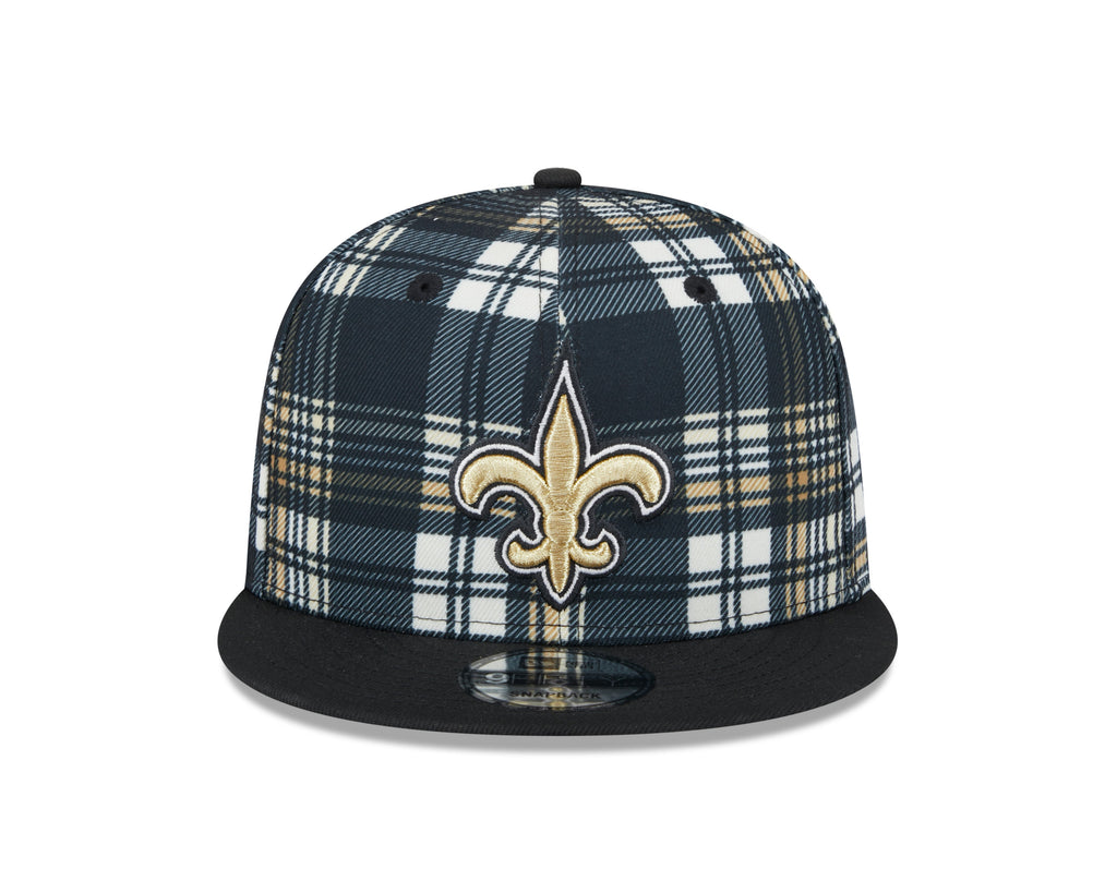 New Orleans Saints NFL New Era Men Black 9Fifty Sideline Snapback product image 3, provided for visual reference and product