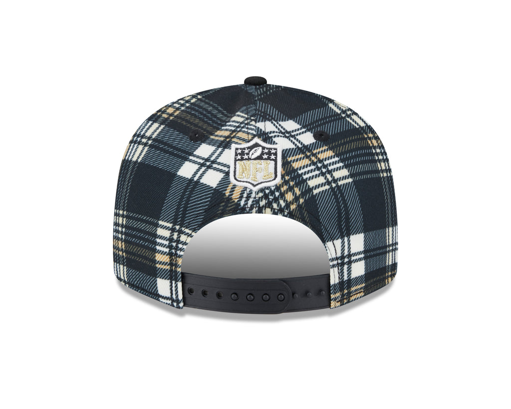 New Orleans Saints NFL New Era Men Black 9Fifty Sideline Snapback product image 2, provided for visual reference and product