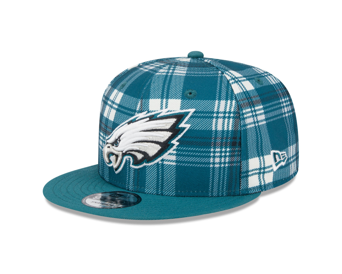 Philadelphia Eagles NFL New Era Men Green 9Fifty Sideline Snapback product image 1, provided for visual reference and