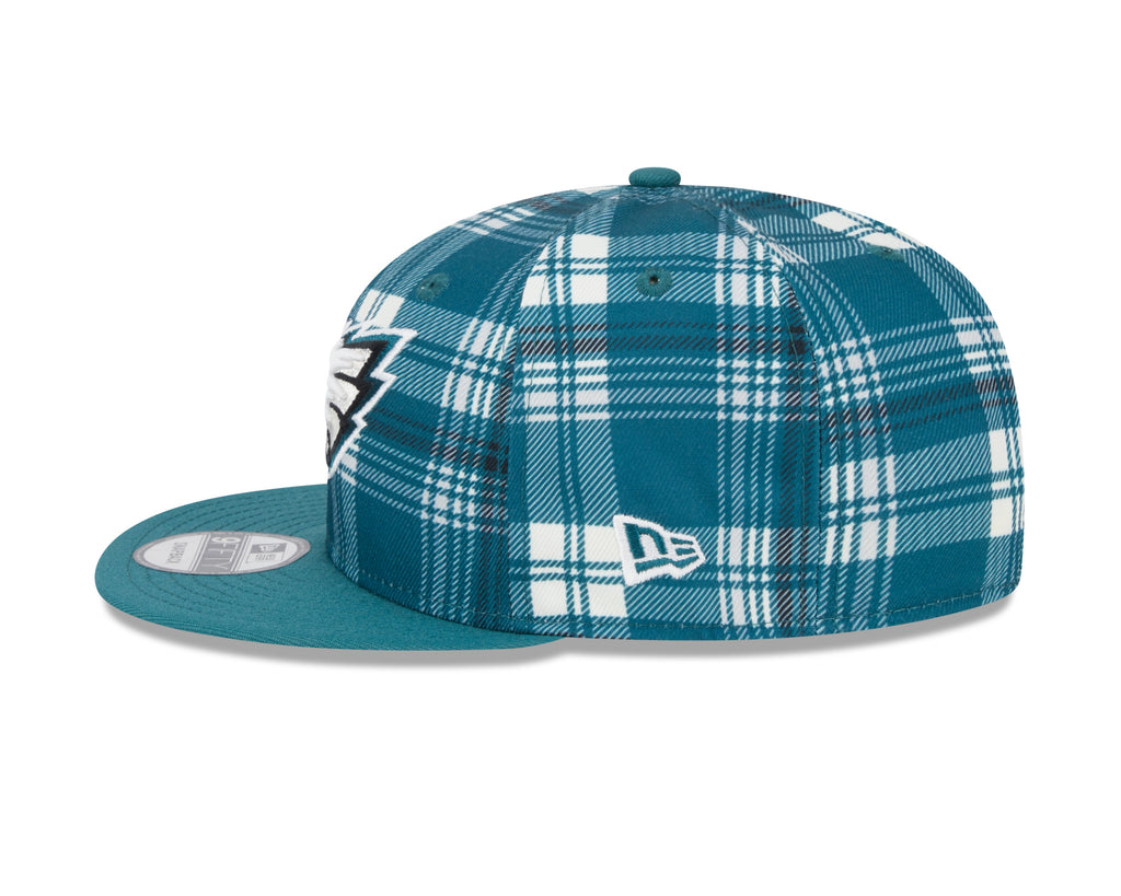 Philadelphia Eagles NFL New Era Men Green 9Fifty Sideline Snapback product image 3, provided for visual reference and