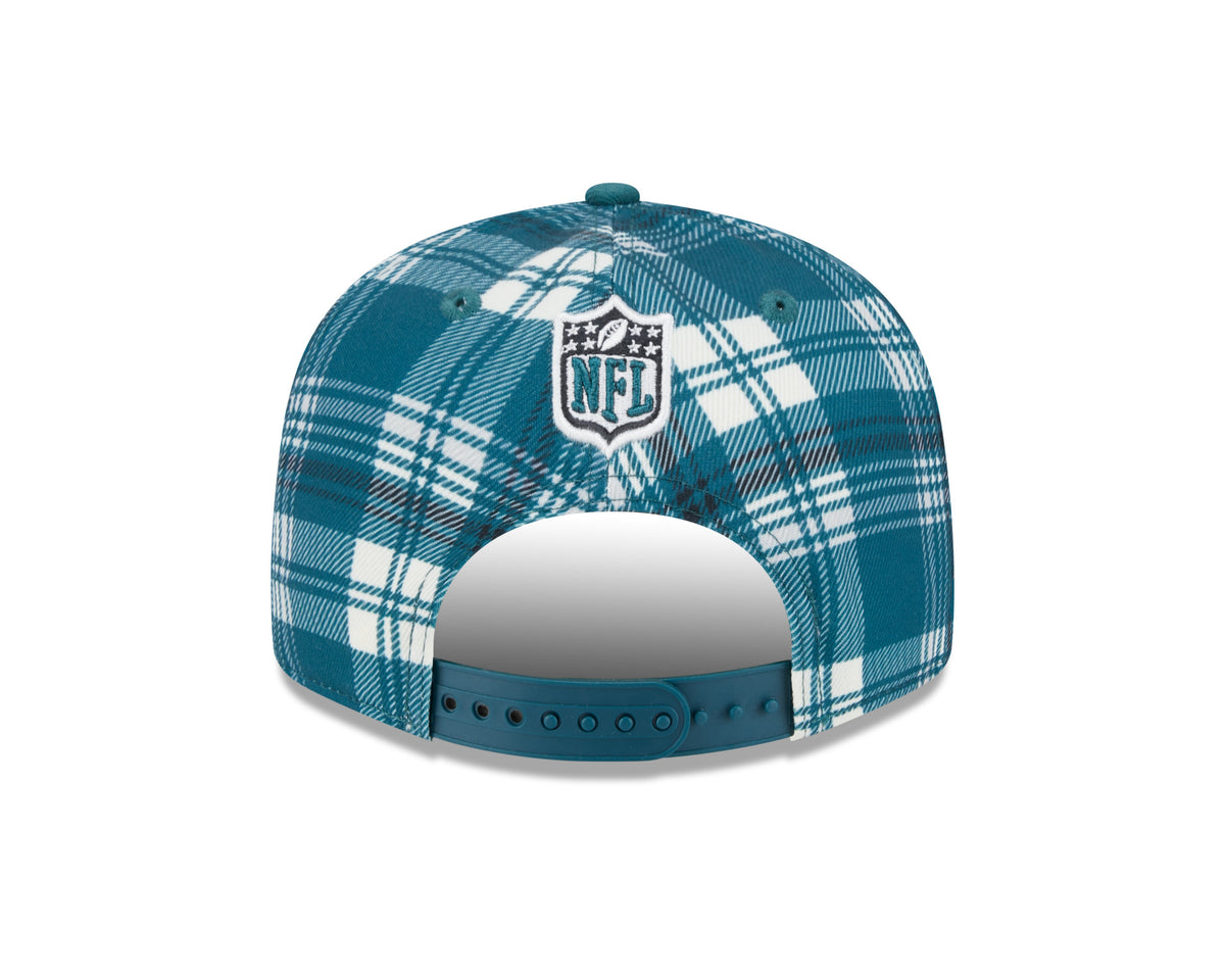 Philadelphia Eagles NFL New Era Men Green 9Fifty Sideline Snapback product image 2, provided for visual reference and