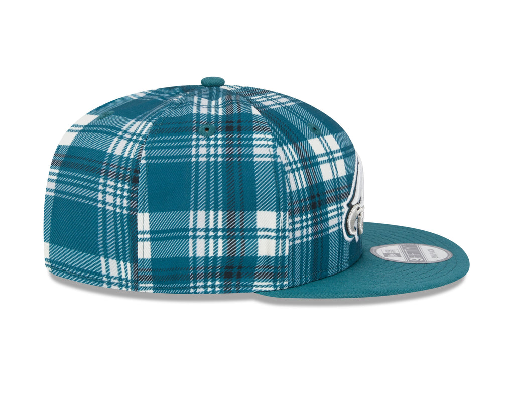 Philadelphia Eagles NFL New Era Men Green 9Fifty Sideline Snapback product image 4, provided for visual reference and