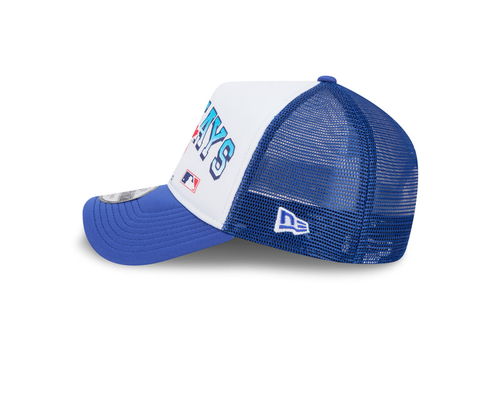 Toronto Blue Jays MLB New Era Men Royal Blue/White 9Forty Retro Wordmark Snapback product image 5, provided for visual