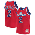 Washington Bullets Chris Webber Mitchell & Ness Red Road 1994/95 Hardwood Classics Swingman Replica Jersey for Men product