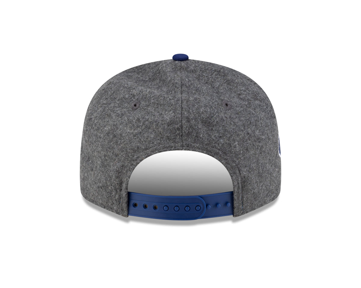 Montreal Royals MiLB New Era Men Grey Melton 9Fifty Vintage Snapback product image 3, provided for visual reference and