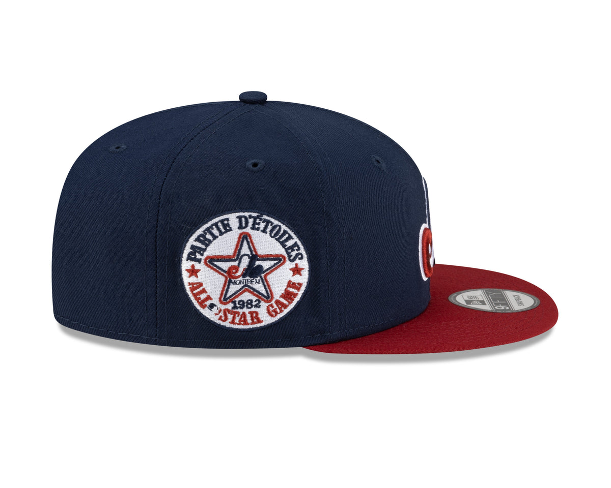 Montreal Expos MLB New Era Men Navy 9Fifty 1982 All Star Game Cooperstown Snapback product image 4, provided for visual