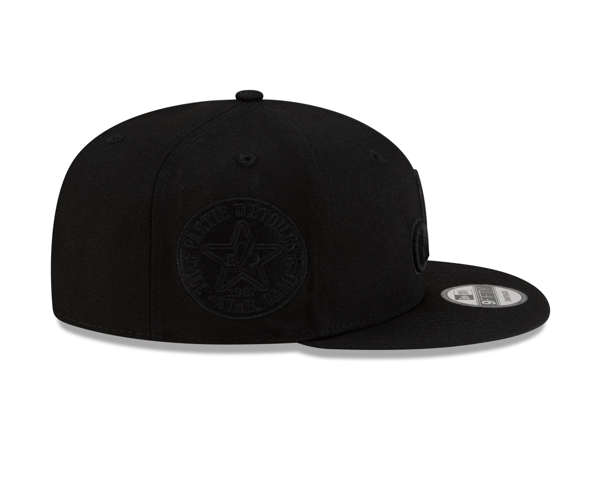Montreal Expos MLB New Era Men Black on Black 9Fifty 1982 Cooperstown All Star Game Patch Snapback product image 4, provided