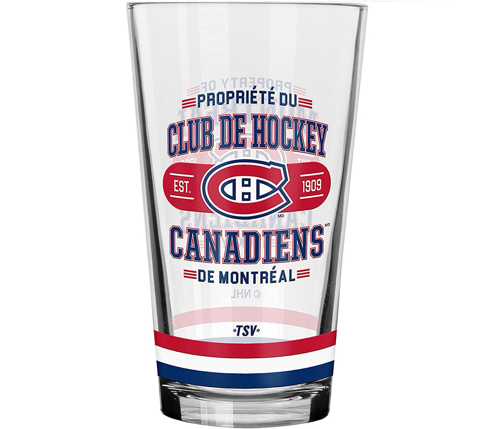 Montreal Canadiens NHL TSV 16oz Property of Mixing Glass product image 2, provided for visual reference and product detail