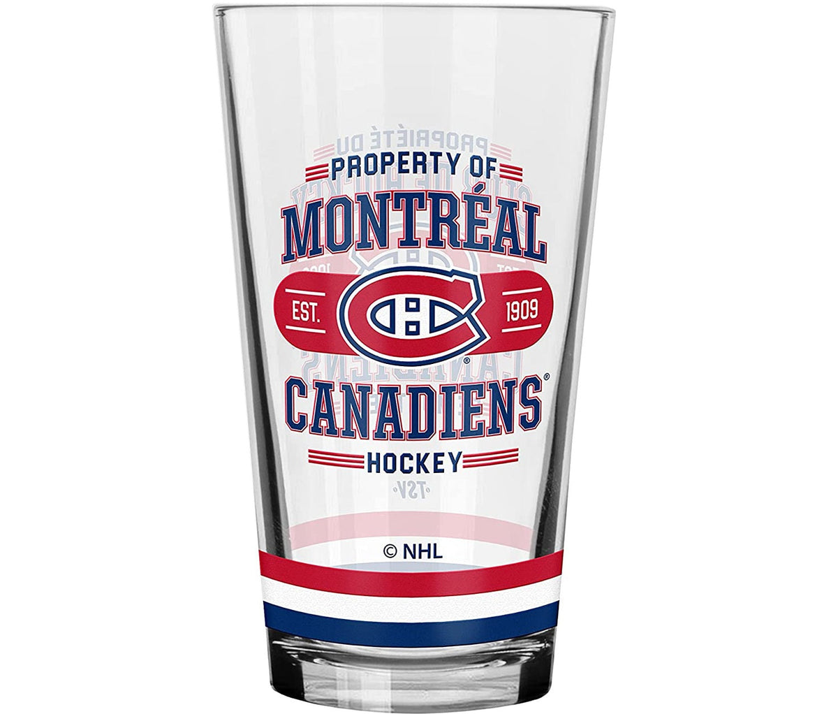Montreal Canadiens NHL TSV 16oz Property of Mixing Glass product image 1, provided for visual reference and product detail