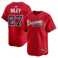 A.Braves #27 Austin Riley Player Red Limited Home Game product image 1
