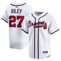 A.Braves #27 Austin Riley Player White Limited Home Game product image 1