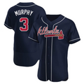 A.Braves #3 Dale Murphy Player Navy Limited Elite Baseball product image 1