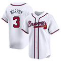 A.Braves #3 Dale Murphy Player White Limited Home Baseball product image 1