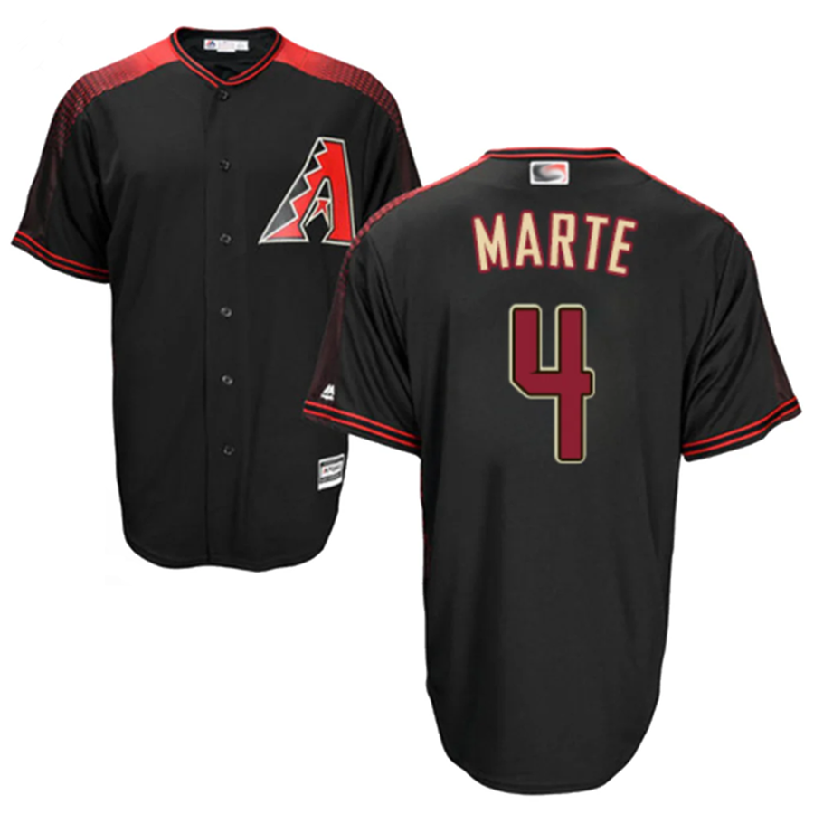 A.Diamondbacks #4 Ketel Marte Player Big & Tall Black product image 1