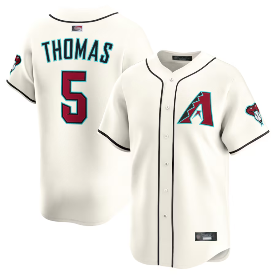 A.Diamondbacks #5 Alek Thomas Player Cream Limited Baseball product image 1