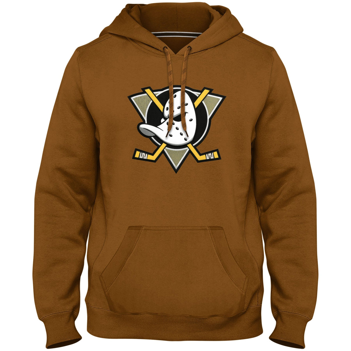 Anaheim Ducks NHL Bulletin Men Dune Express Twill Logo Hoodie product image 1, provided for visual reference and product