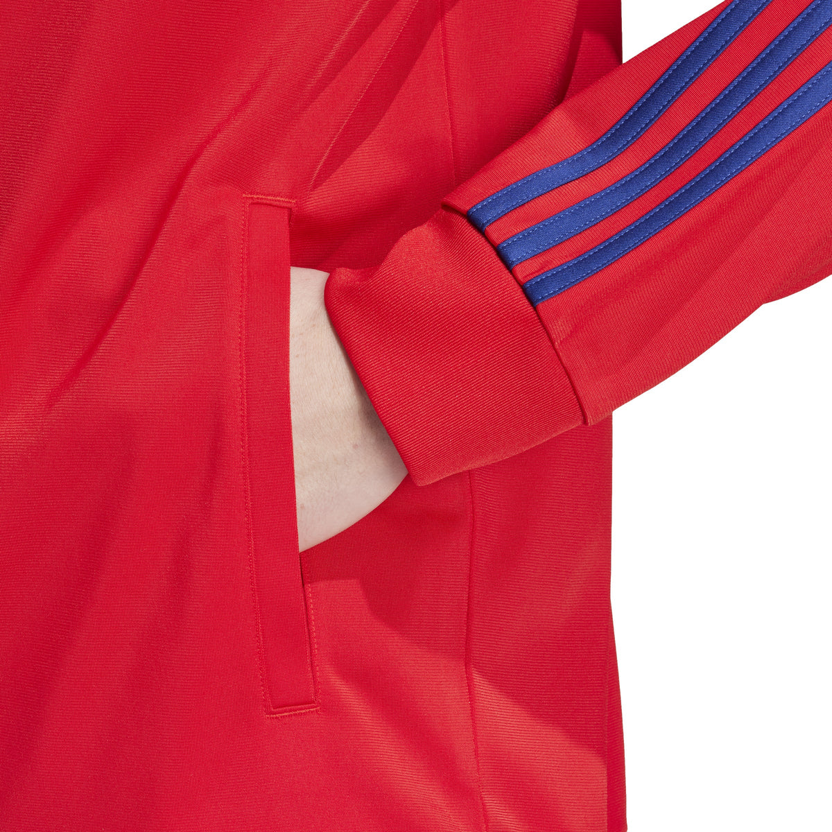 Arsenal FC EPL Adidas Men Red DNA Track Top Jacket product image 8, provided for visual reference and product detail review