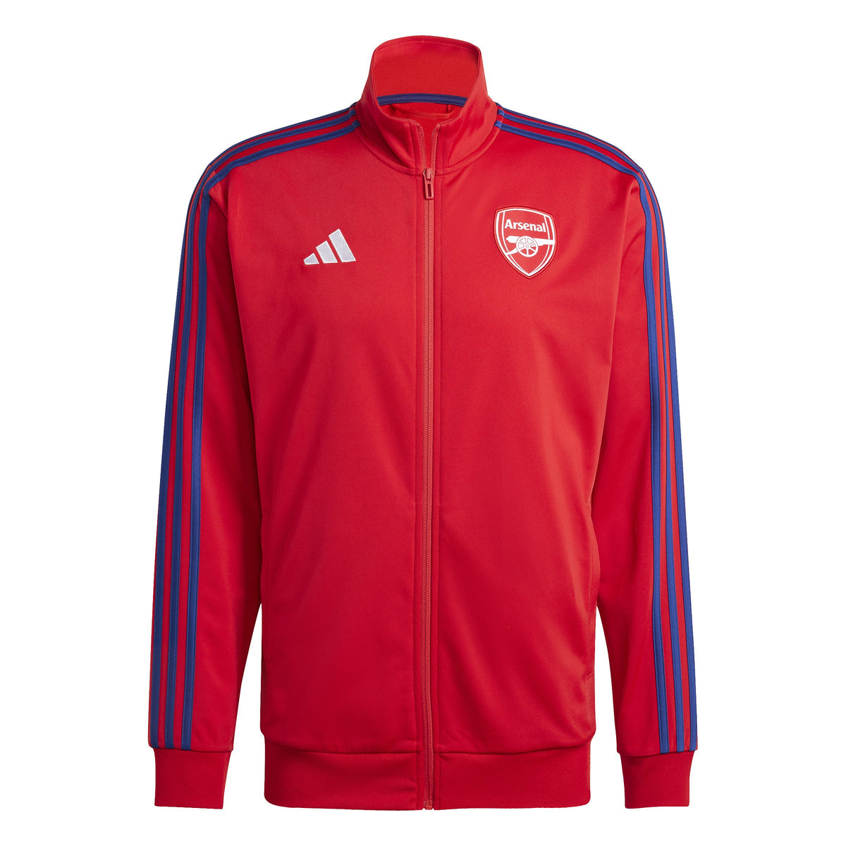 Arsenal FC EPL Adidas Men Red DNA Track Top Jacket product image 1, provided for visual reference and product detail review
