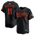 B.Orioles #11 Jordan Westburg Player Black Home Replica product image 1
