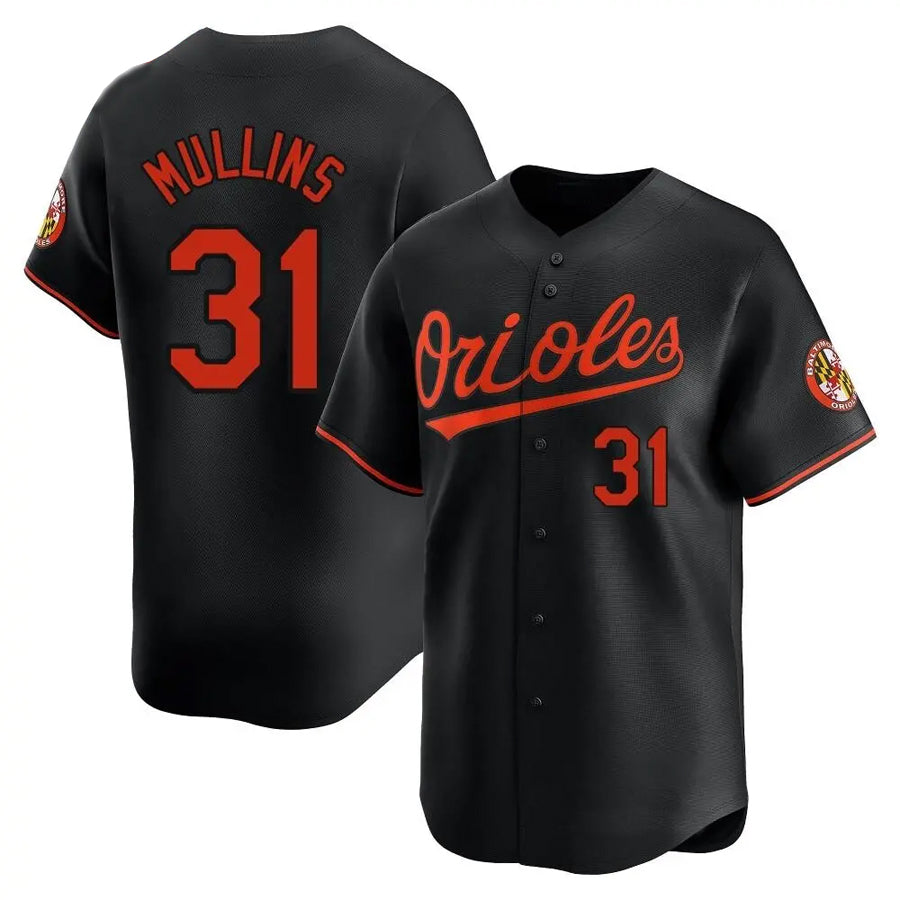 B.Orioles #31 Cedric Mullins Player Black Limited Home Game product image 1
