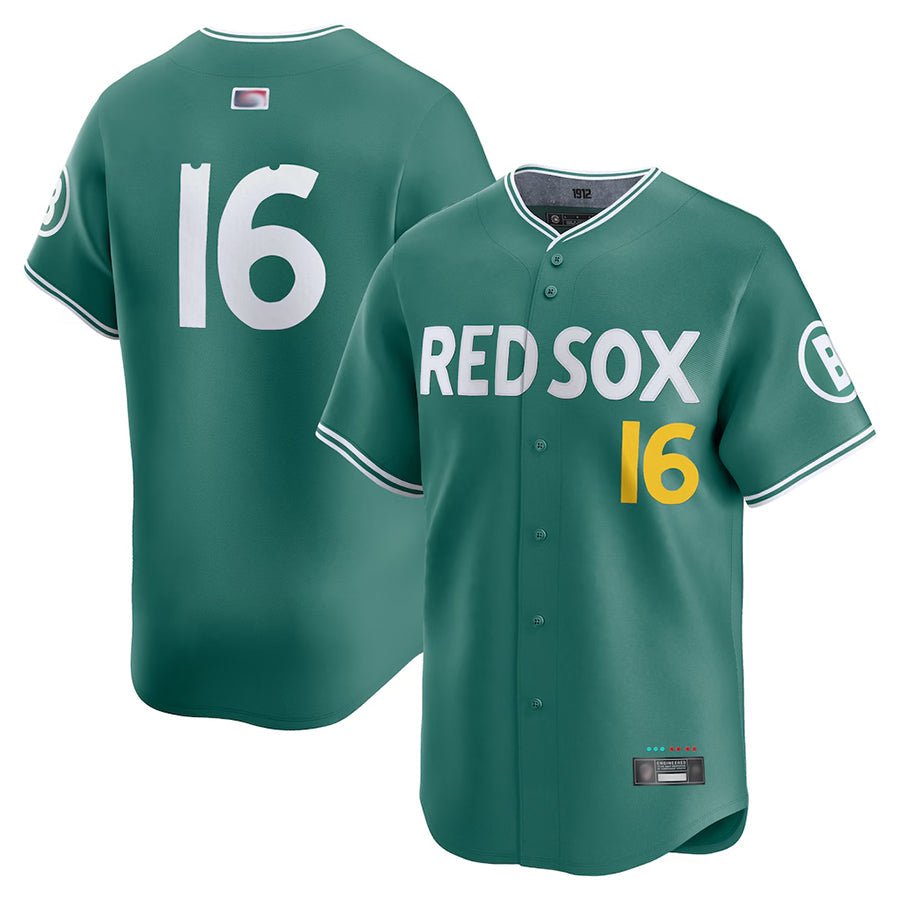 B.Red Sox #16 Jarren Duran Player Green City Connect product image 1