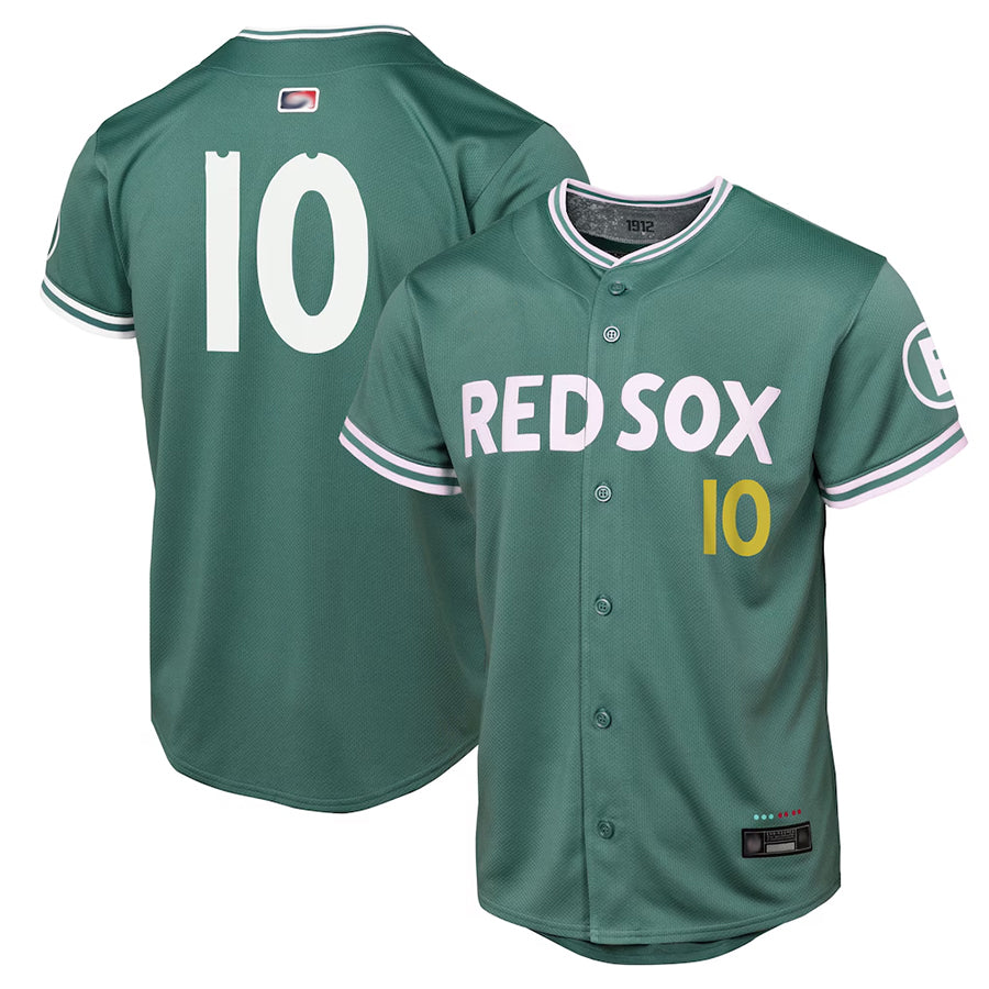 B.Red Sox #10 Trevor Story Player Green City Connect product image 1