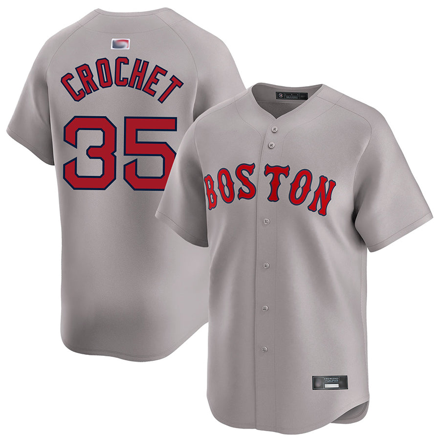 B.Red Sox #35 Garrett Crochet Player Road Home Limited product image 1