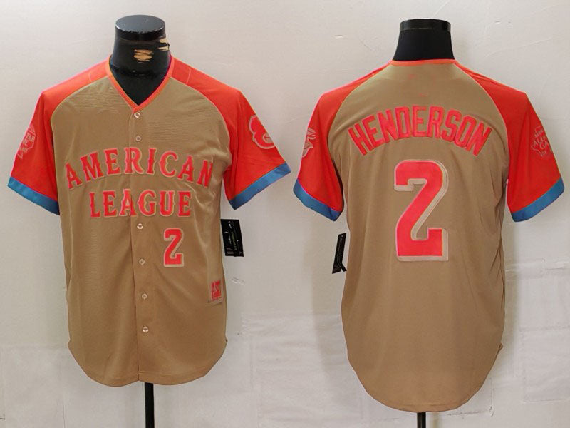 B.Orioles #2 Gunnar Henderson Player Cream All Star Limited product image 1