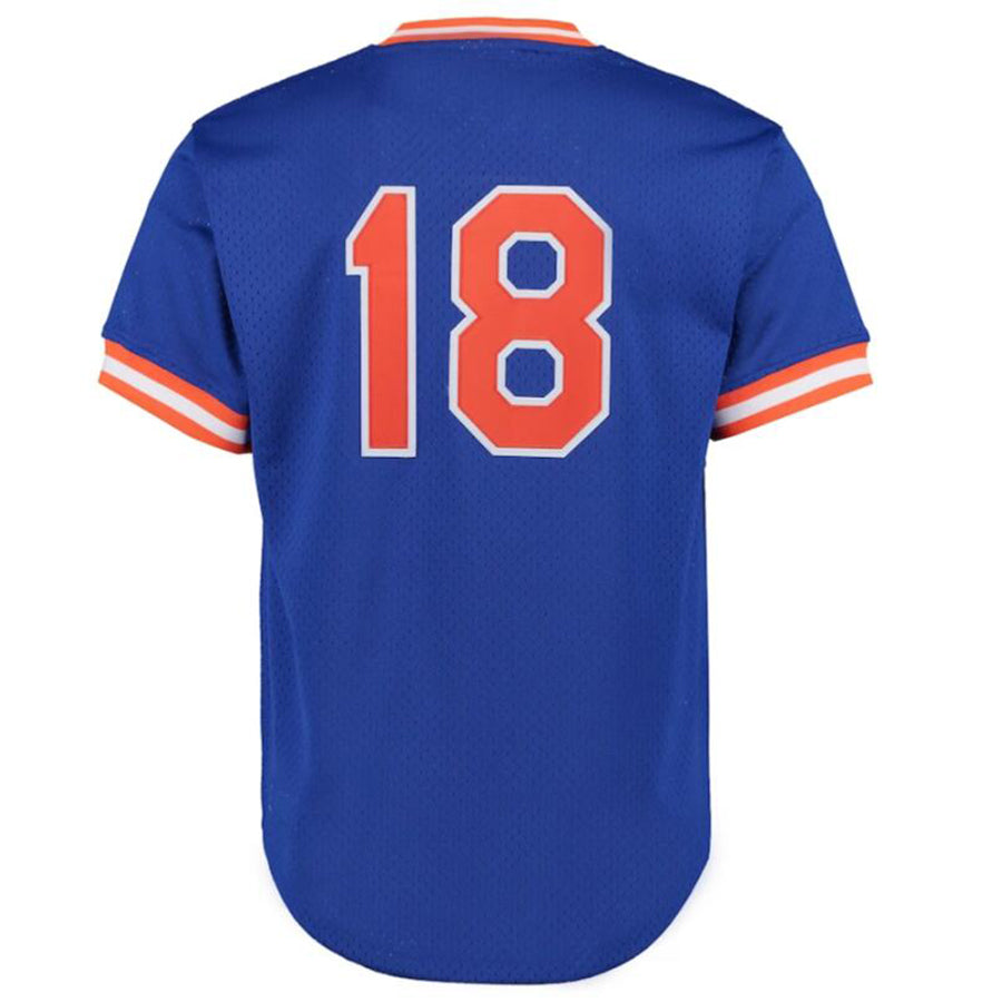 Baseball Jerseys NY.Mets #18 Darryl Strawberry Royal Game product image 2