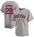 B.Red Sox #28 Danny Jansen Player Gray Limited Stitched product image 1
