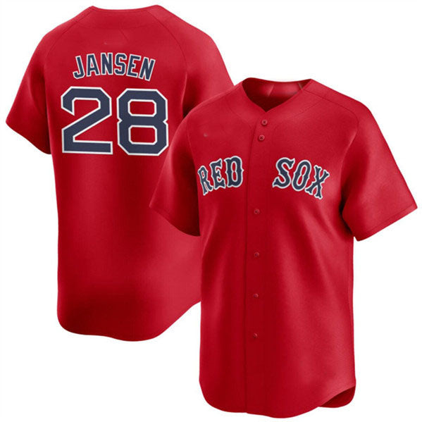B.Red Sox #28 Danny Jansen Player Red Alternate Limited product image 1