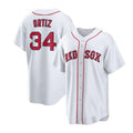 B.Red Sox #34 David Ortiz Home Replica Player White product image 1